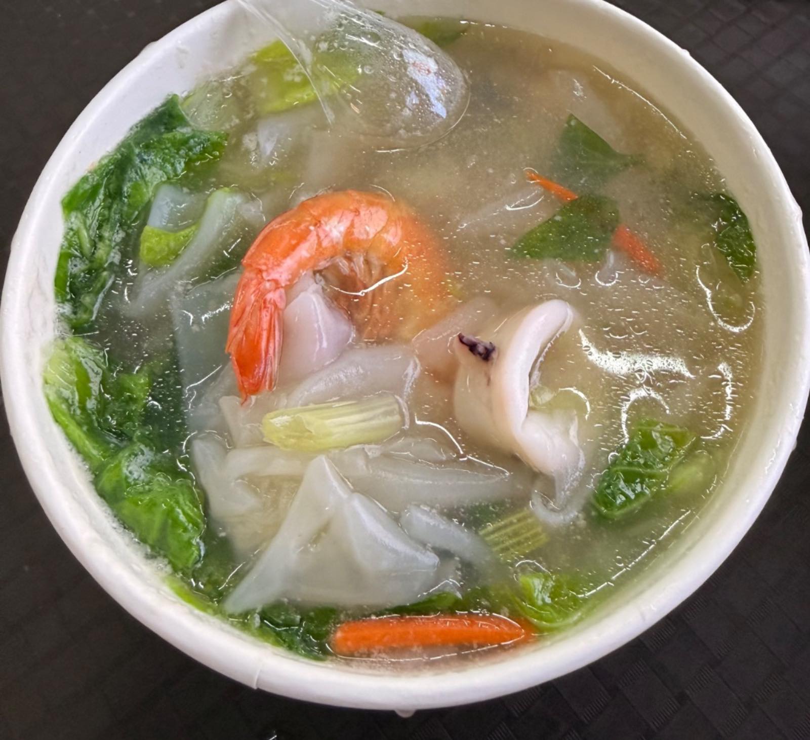 Fuzhou-style Guobian Hu (锅边糊) — - Original dish