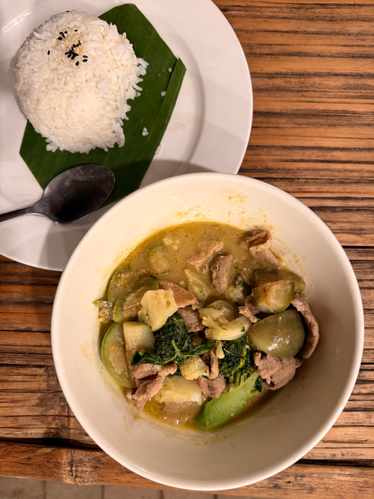 Thai Green Curry (แกงเขียวหวาน) —