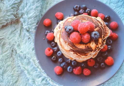Berry Pancake Stack