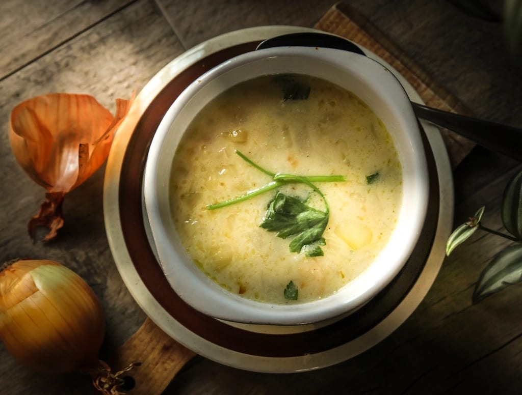 Creamy Potato Onion Soup