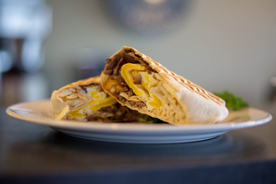 Grilled Breakfast Wrap