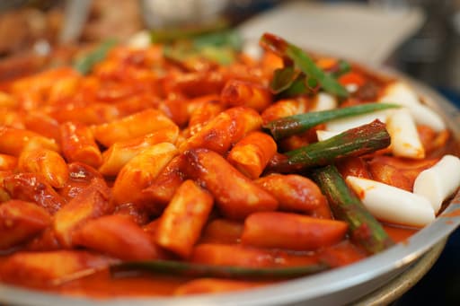 Spicy Korean Tteokbokki