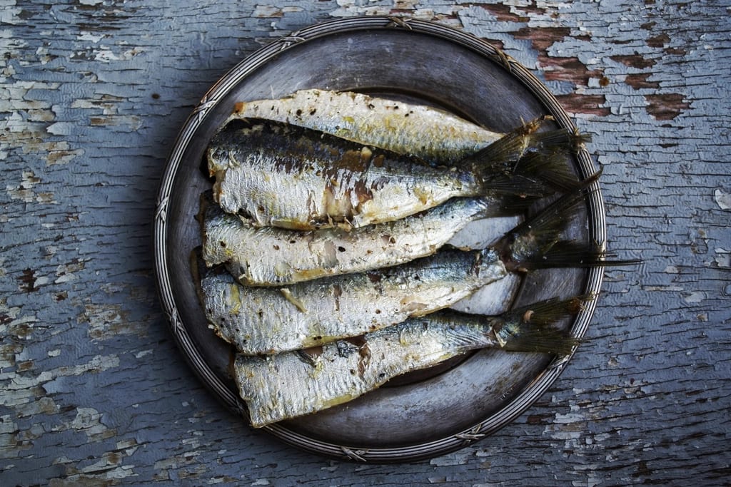 Grilled Sardines with Olive Oil and Herbs