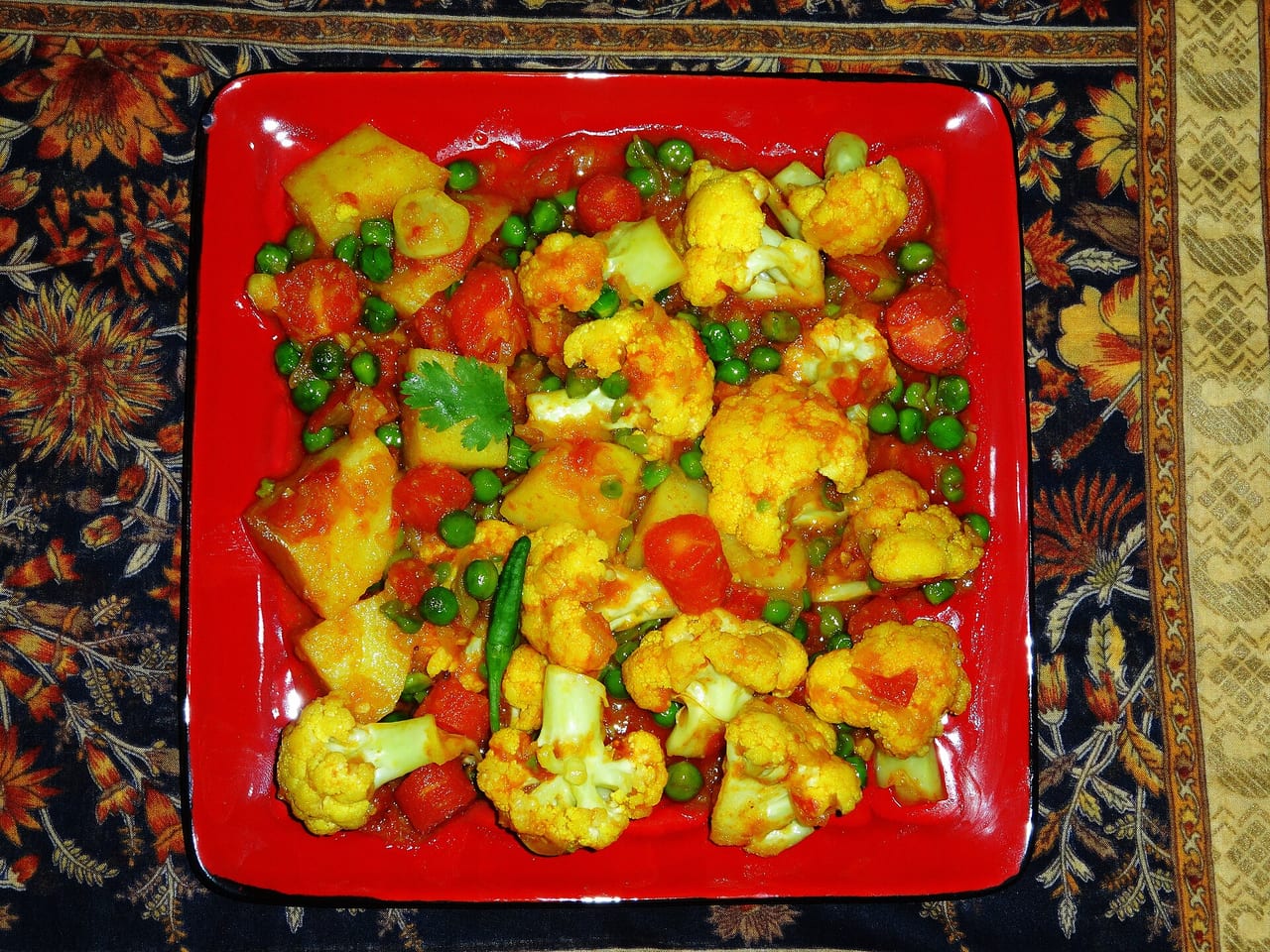 Vibrant Mixed Vegetable Curry