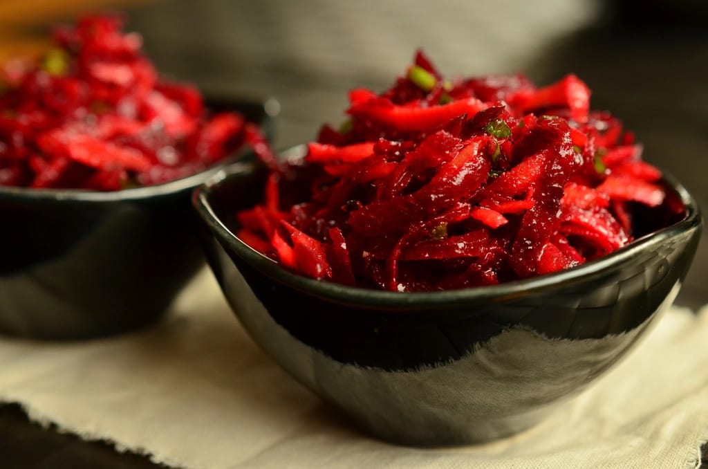 Shredded Beet & Carrot Salad