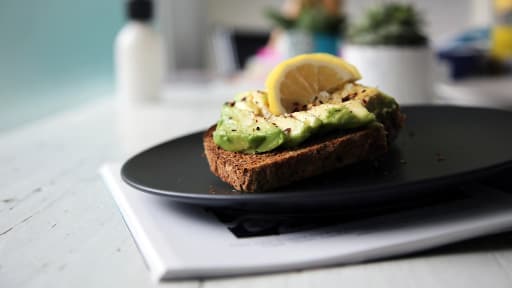 Lemon-Topped Avocado Toast