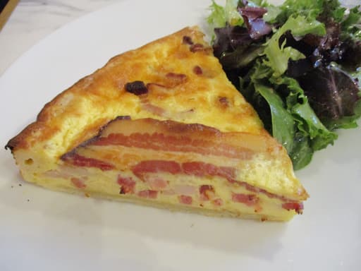 Bacon and Cheese Quiche