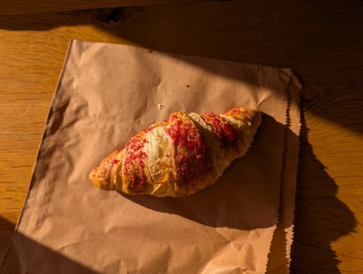 Raspberry Croissant