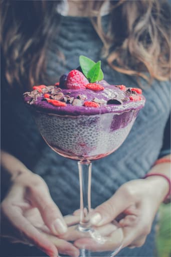 Mixed Berry Chia Pudding