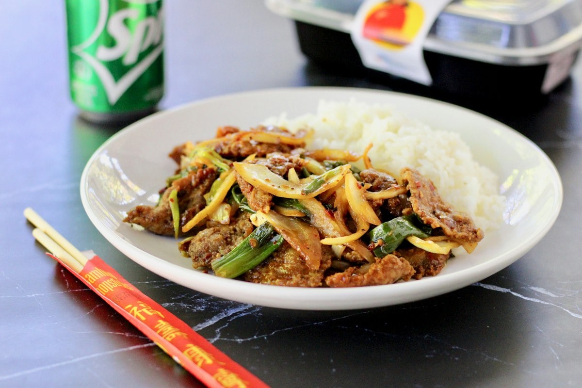 Ginger Beef and Vegetable Stir Fry