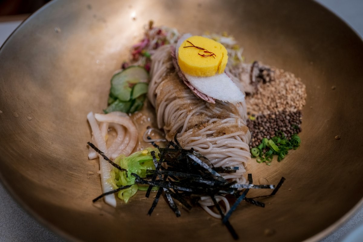 Cold Sesame Ginger Noodles